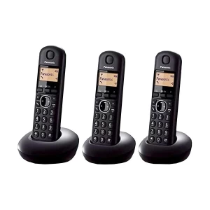 Panasonic KX-TGB213 Cordless Black Phone Set