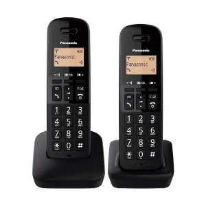 Panasonic KX-TGB612 Cordless Black Phone Set (2 Handsets) #KX-TGB612EB / KX-TGB612SP / KX-TGB612SPB