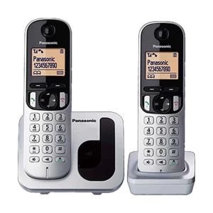 Panasonic KX-TGC212 White Digital Cordless Phone Set