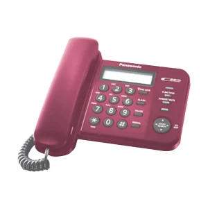 Panasonic KX-TS580MX Corded Red Phone Set