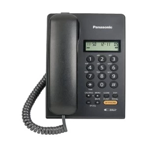 Panasonic KX-TSC62SXB Corded Black Phone Set