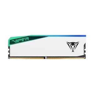 Patriot Viper Elite 5 RGB 16GB DDR5 6000MHz Gaming Desktop RAM with Heatsink #PVER516G60C30W