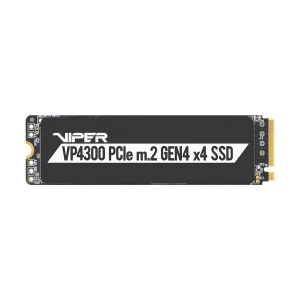 Patriot VP4300 1TB M.2 2280 NVMe PCIe Gen4x4 SSD with Black Heatsink #VP4300-1TBM28H