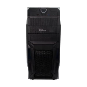 PC Power 180D Mid Tower Black Desktop Case with Standard PSU