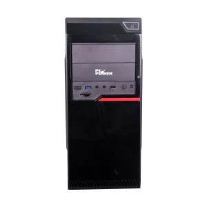 PC Power 180F Mid Tower Black Desktop Casing with Standard PSU