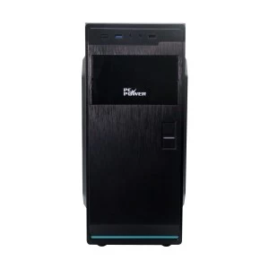 PC Power 180G Mid Tower Black Desktop Casing with Standard PSU