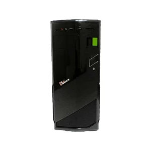 PC Power 180J Mid Tower Black Desktop Casing with Standard PSU (Dual USB 1.1)