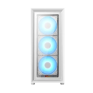 PC Power Crystal Glass V3 Mid Tower Gaming Desktop Casing #PP-GS2404V3 WH