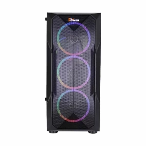 PC Power GC2301 Mid Tower Black ATX Gaming Desktop Casing