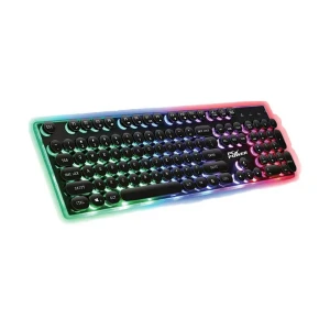 Pc Power K8 RGB Black Wired Gaming Keyboard with Bangla
