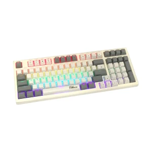 Pc Power K98 RGB White Wired Mechanical Gaming Keyboard