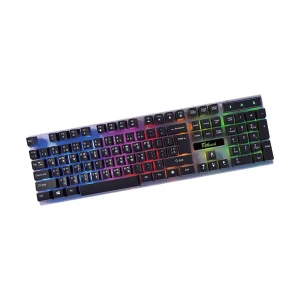 Pc Power L801TA RGB Backlight Wired Black Gaming Keyboard with Bangla