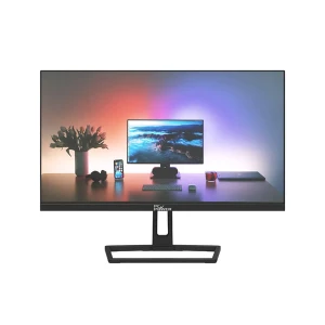 PC Power PCM22F 21.45 Inch FHD HDMI, VGA Black Borderless Monitor