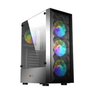 PC Power Wind Fury Mesh Mid Tower Black ATX Gaming Desktop Case #PP-GS2402-BK