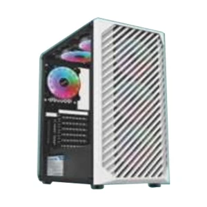 PC Power Z777 Mesh Mid Tower White ATX Gaming Desktop Casing #PP-GS2409 WH