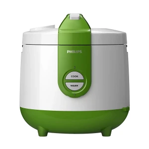 Philips Daily Collection HD3119 2.0L White & Green Rice Cooker #HD3119/30