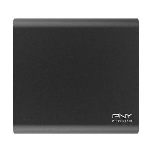 PNY Pro Elite 250GB USB 3.1 Gen 2 Black Portable External SSD # PSD0CS2060-250-RB
