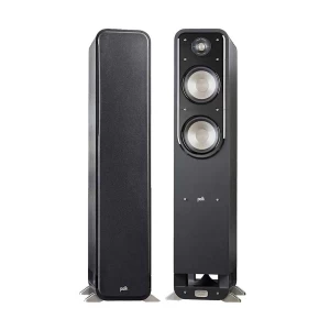 Polk Audio Signature Series S55 Wired Floor Standing Black Tower Speaker