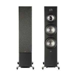 Polk Reserve Series R700 Wired Floor Standing Black Tower Speaker