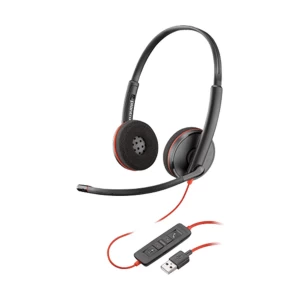 Poly Blackwire C3220 Black Wired USB Headphone # 209745-201