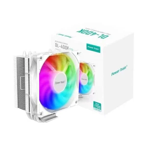 Power Train DL-400K RGB White Air CPU Cooler