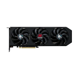 PowerColor Hellhound AMD Radeon RX 9060 XT 16GB GDDR6 Black Graphics Card #RX9060XT 16G-L/OC