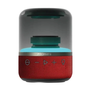 Promate Glitz Red Bluetooth Speaker