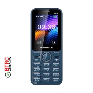 Proton Bird Atlantic Blue Feature Phone (Dual Sim)