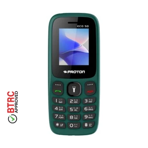 Proton Eco 50 Green Feature Phone (Dual Sim)