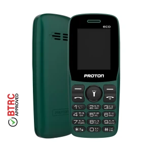 Proton ECO Forest Green Feature Phone (Dual Sim)