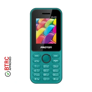 Proton EVO Cadmium Green Feature Phone (Dual Sim)