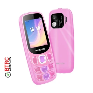 Proton Fly Plasma Pink Feature Phone (Dual Sim)