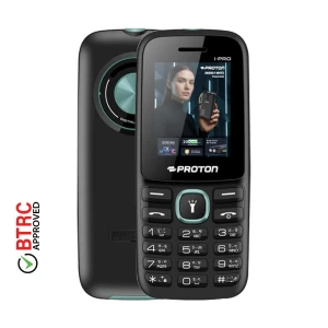 Proton i-Pro Olive-Black Feature Phone (Dual Sim)