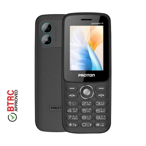 Proton PowerX Black Feature Phone (Dual Sim)