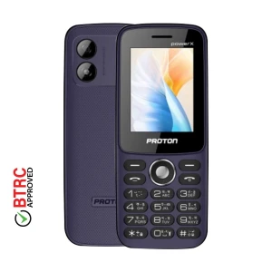 Proton PowerX Midnight Blue Feature Phone (Dual Sim)