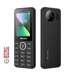 Proton Star Breeze Black Feature Phone (Dual Sim)