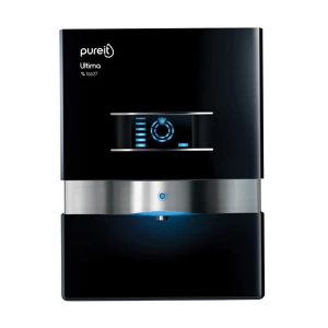 Pureit Ultima RO+UV+MF 10L Glossy Black Water Purifier