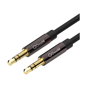 QGeeM 3.5mm Male to Male Black Audio Cable # QG-AU04