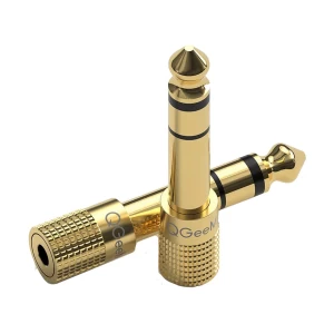 QGeeM 6.35mm Male to 3.5mm Female Audio Converter # QG-AU10