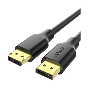 QGeeM DisplayPort Male to Male Black Cable # QG-HD16-18