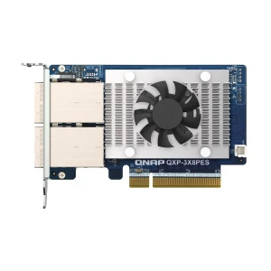 QNAP QXP-3X8PES 2-Port SFF-8644 PCIe 3.0 x8 Storage Expansion Card