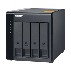 QNAP TL-D400S 4 Bays Mini SAS (SFF-8088) Input & Output / SATA III Expansion Unit for Network Storage (2 Year Warranty)