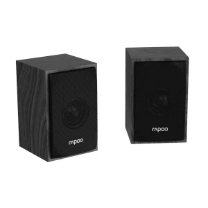Rapoo A81 2:0 Wired Black Compact Stereo Speaker