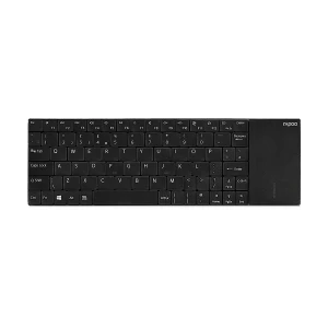 Rapoo E2710 Wireless Black Keyboard with Touch-pad