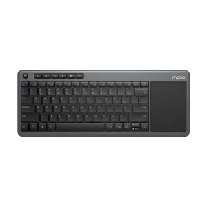 Rapoo K2600 Wireless Touch Black Keyboard (Designed for Smart TV)
