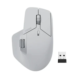 Rapoo MT760 Multi Mode Wireless Light Gray Programmable Mouse