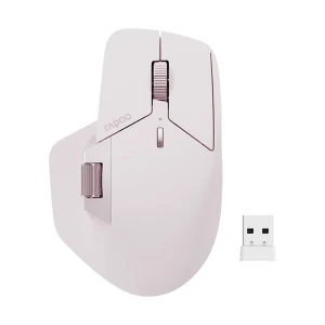 Rapoo MT760 Multi Mode Wireless Light Pink Programmable Mouse