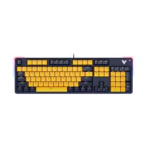 Rapoo V500PRO 2024 Wired Yellow Blue (Silver Switch) Mechanical Gaming Keyboard