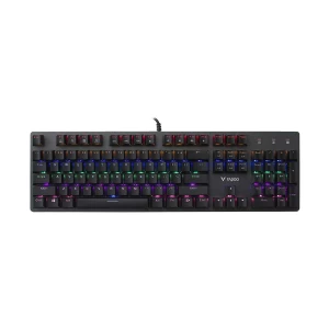 Rapoo V500SE Mix-colored Backlit Wired Black Mechanical Gaming Keyboard
