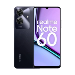 Realme Note 60 4GB RAM, 128GB ROM Marble Black Smartphone (Dual Physical Sim)